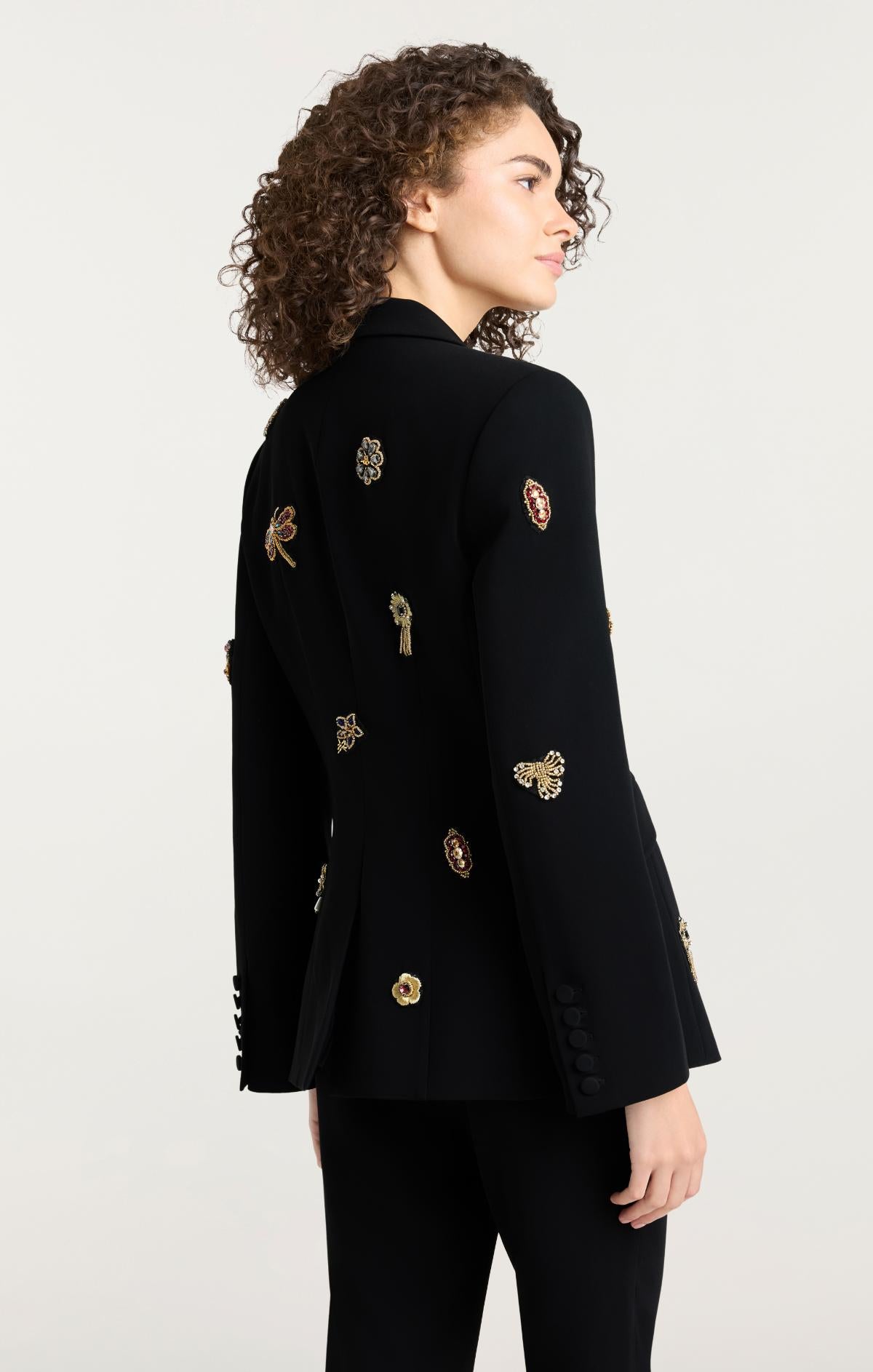 Gold Brooches Cheyenne Blazer