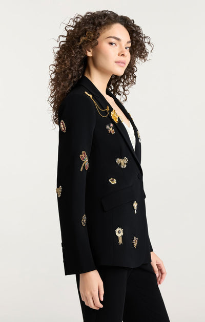 Gold Brooches Cheyenne Blazer
