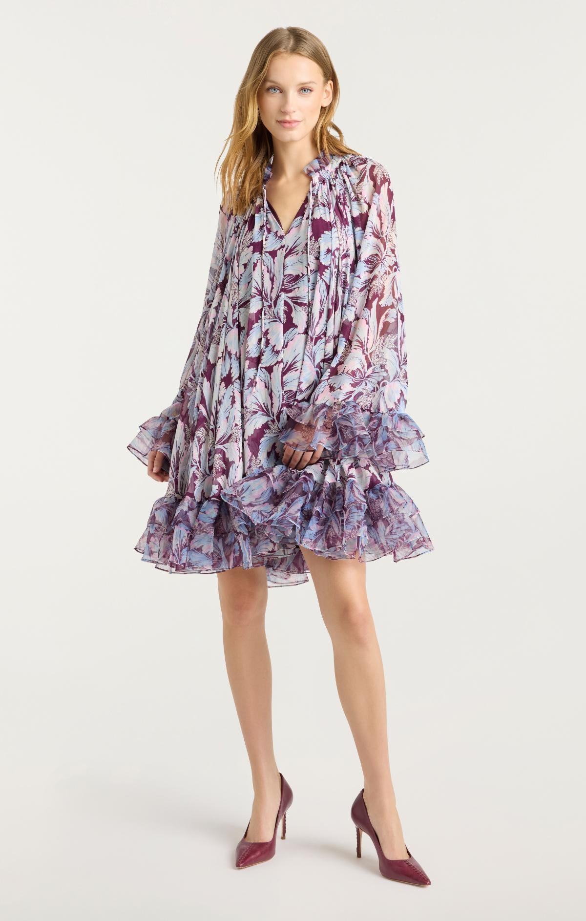 Multi Tulip Clairette Dress