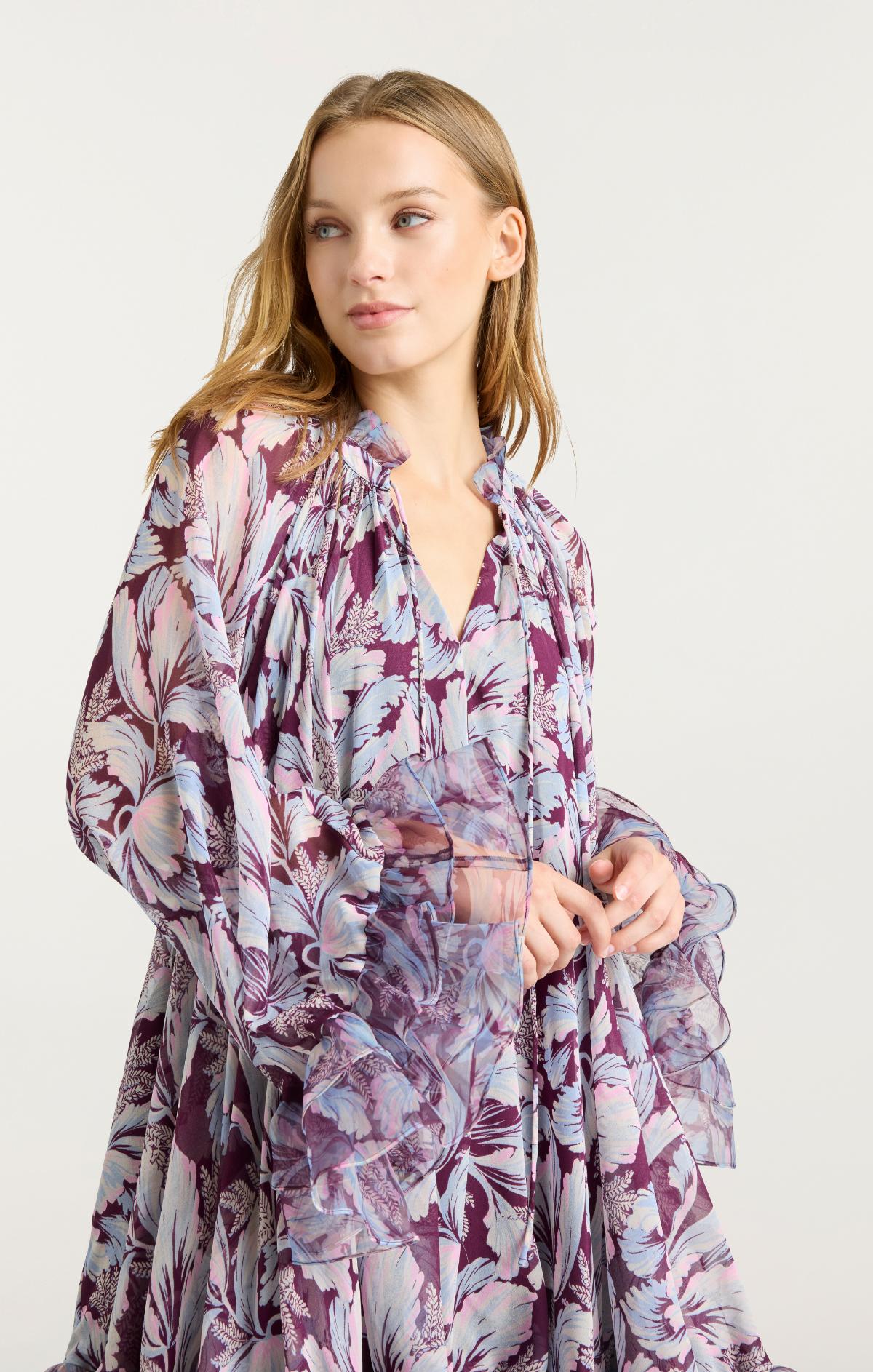 Multi Tulip Clairette Dress