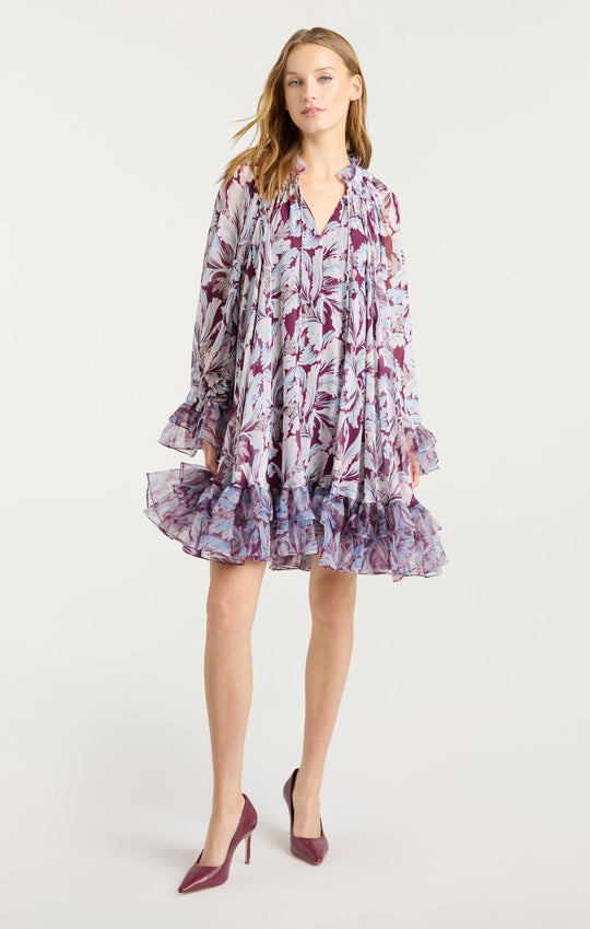 Multi Tulip Clairette Dress