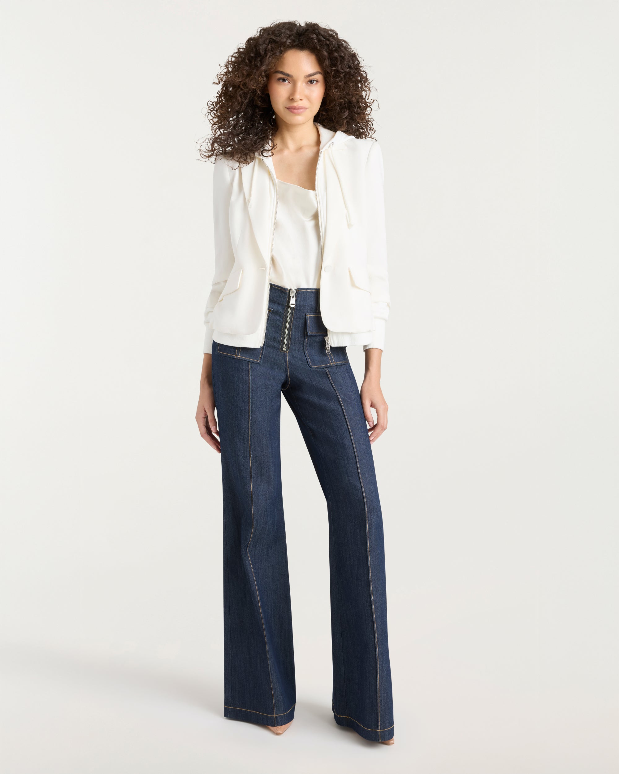 Zip Up Le Petit Khloe Blazer