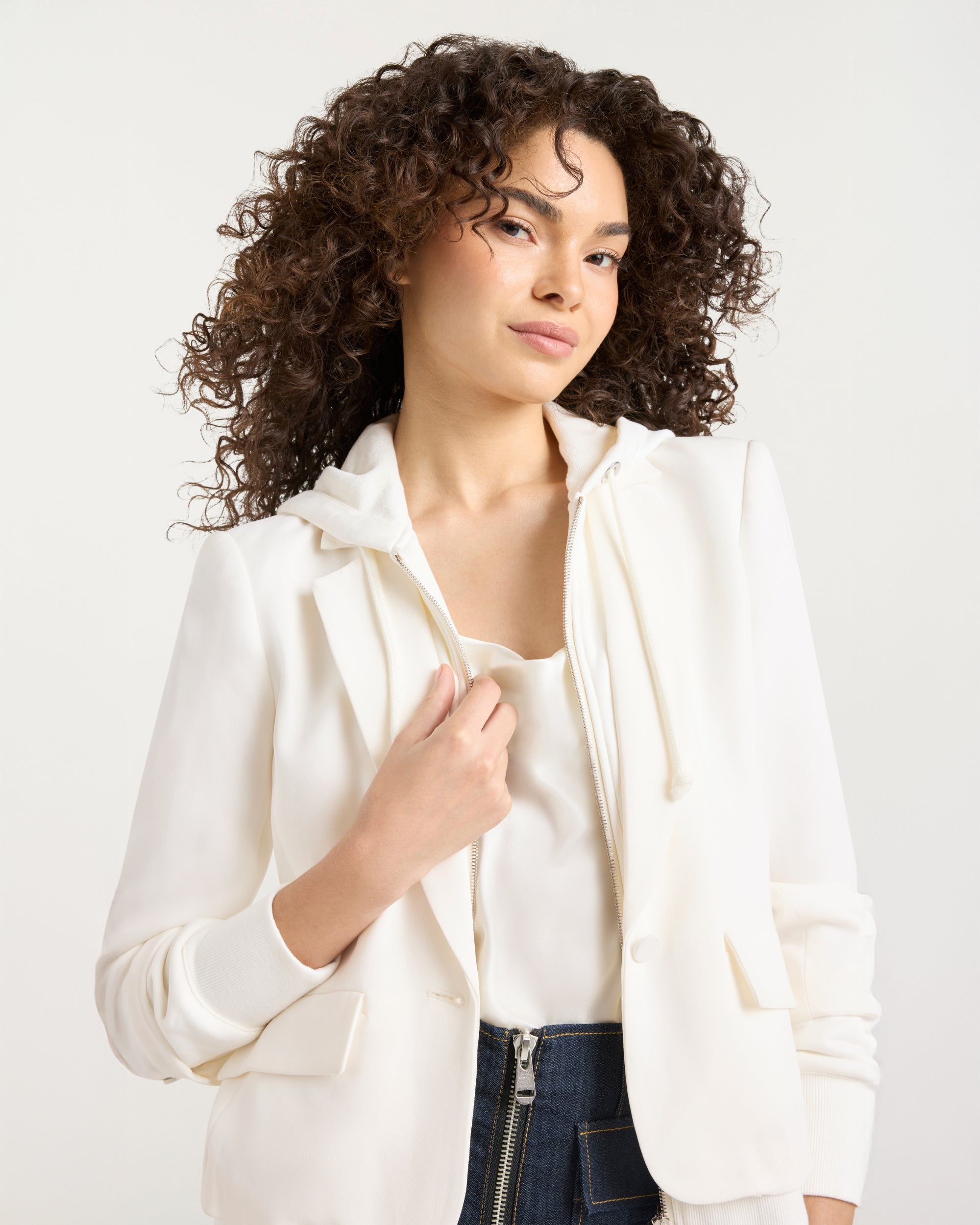 Zip Up Le Petit Khloe Blazer
