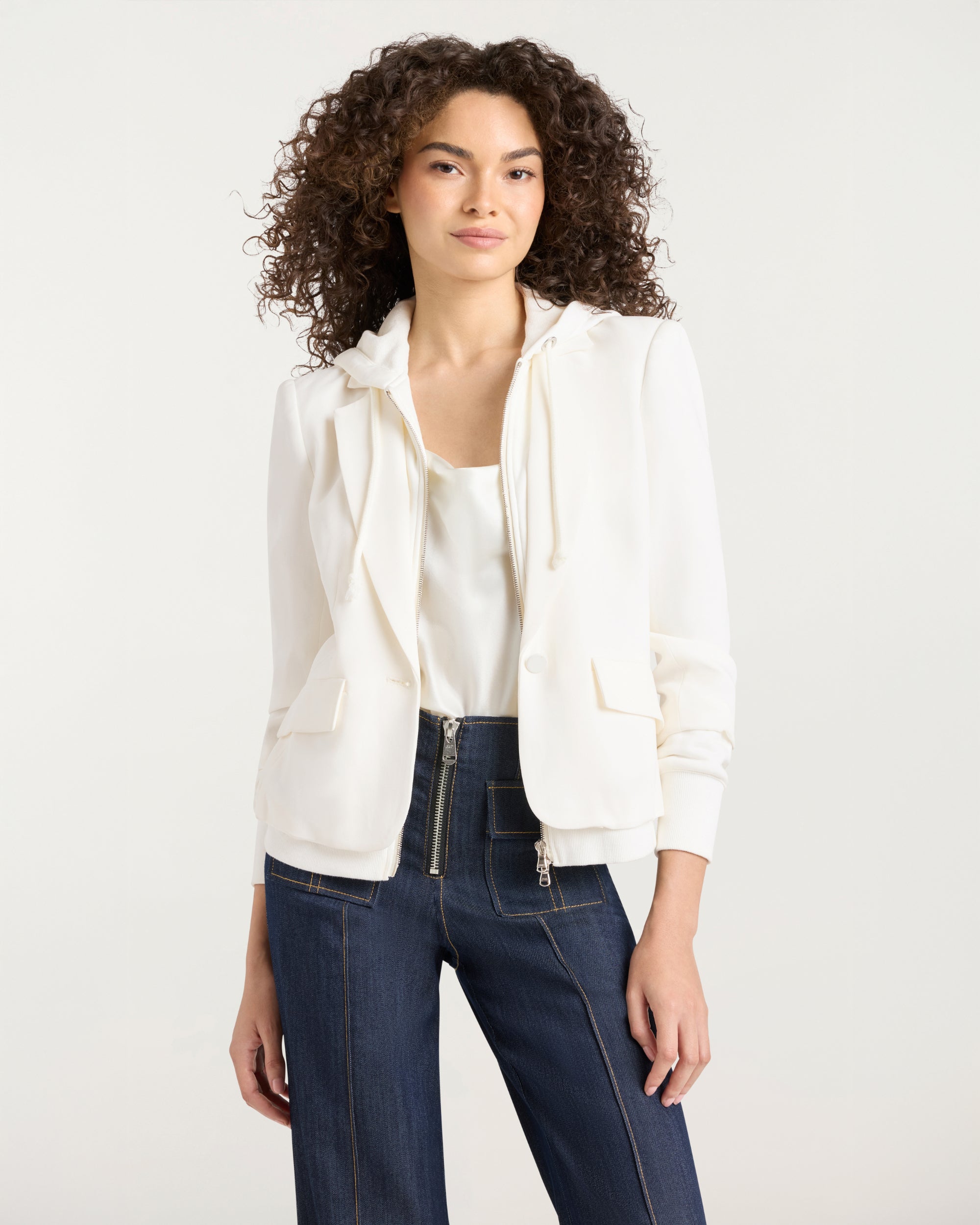 Zip Up Le Petit Khloe Blazer