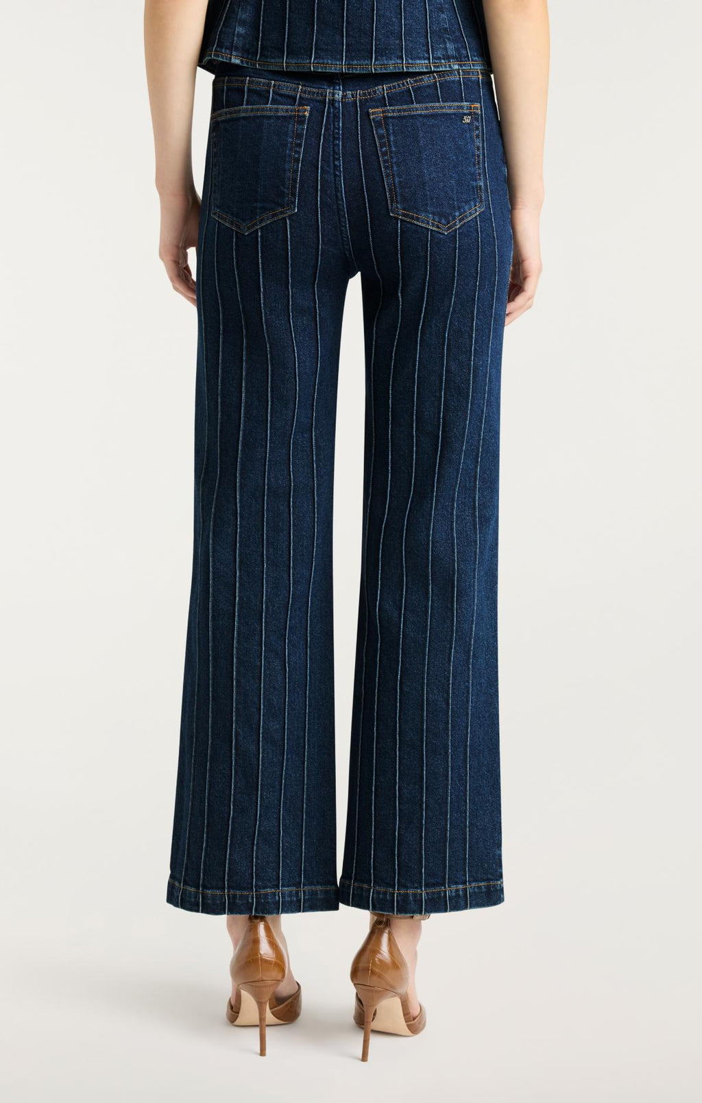 Pintuck Camen Jeans