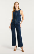 Pintuck Camen Jeans