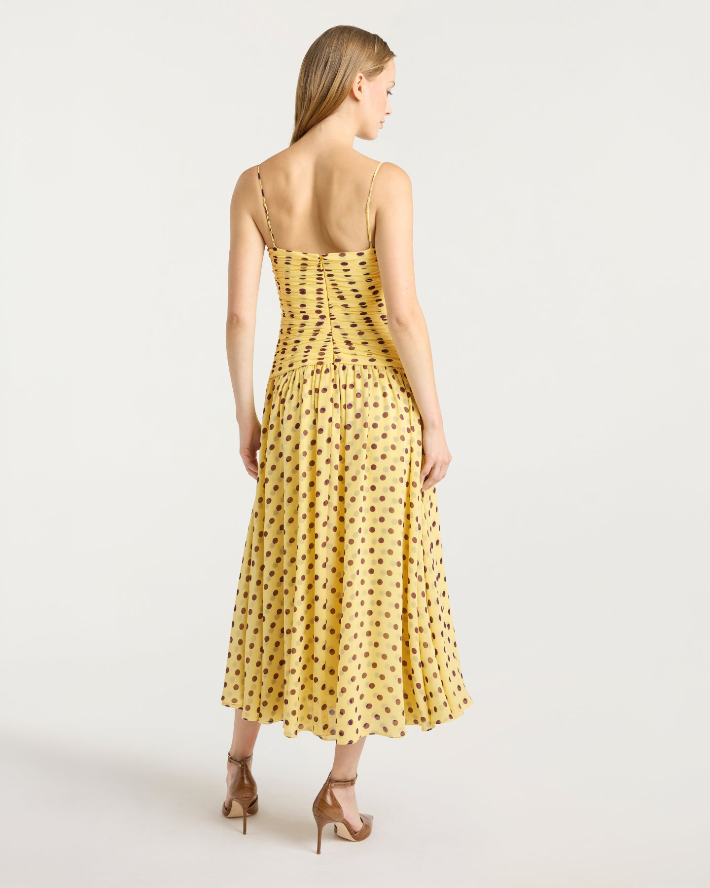 Camille Polka Dot Magda Dress