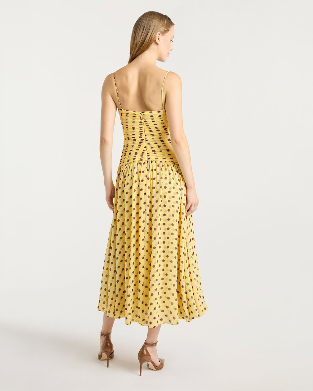 Camille Polka Dot Magda Dress