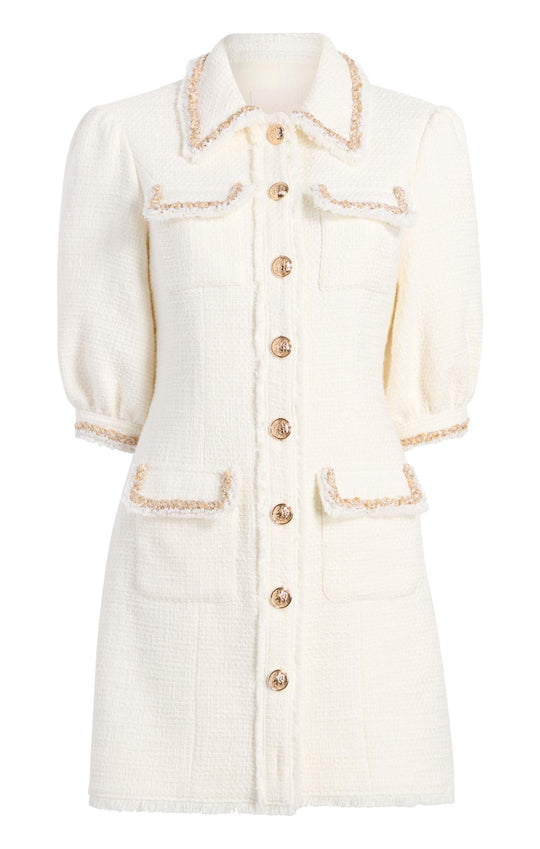 Encrusted Braid Nyx Dress