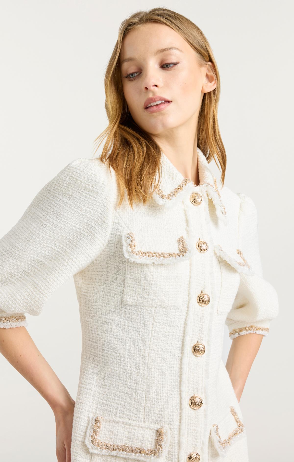 Encrusted Braid Nyx Dress