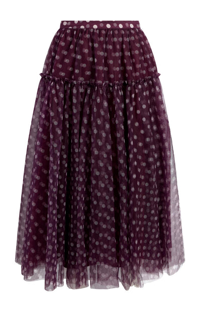 Camille Polka Dot Selly Skirt
