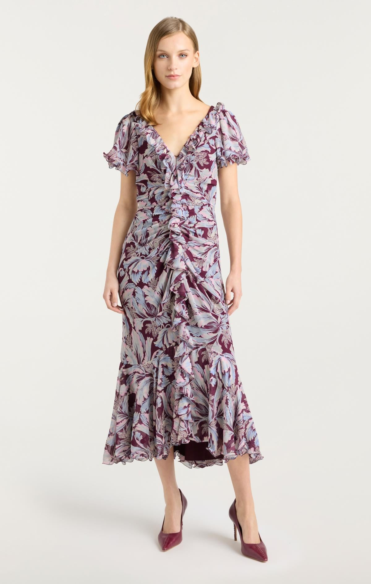 Multi Tulip Clio Dress