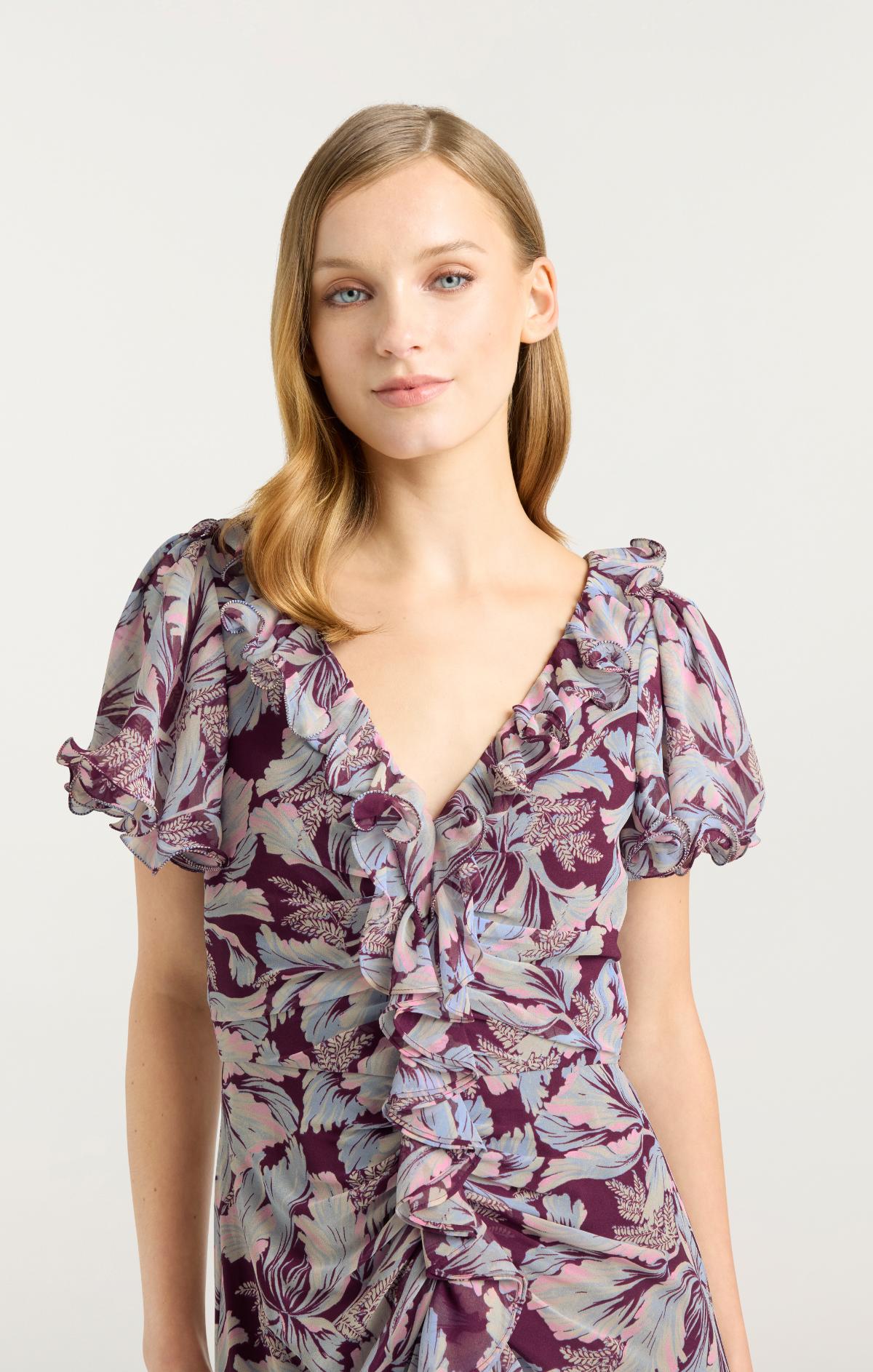 Multi Tulip Clio Dress