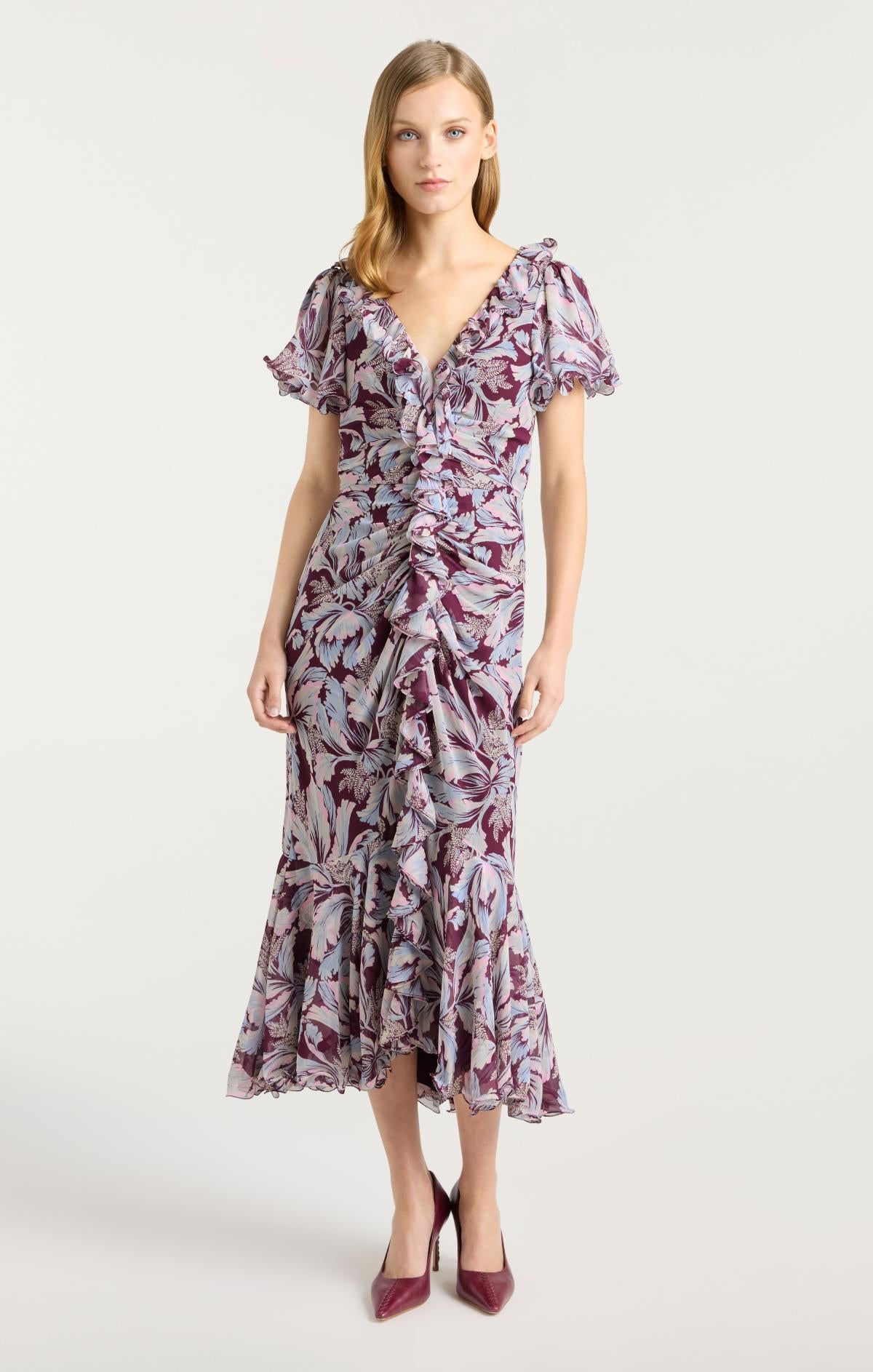 Multi Tulip Clio Dress
