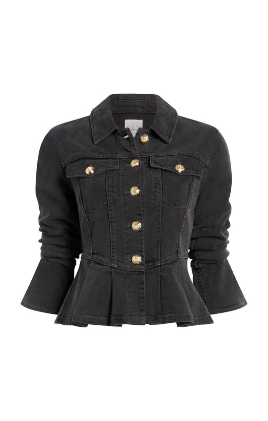 Dahlia Denim Scrunched Seraphine Jacket