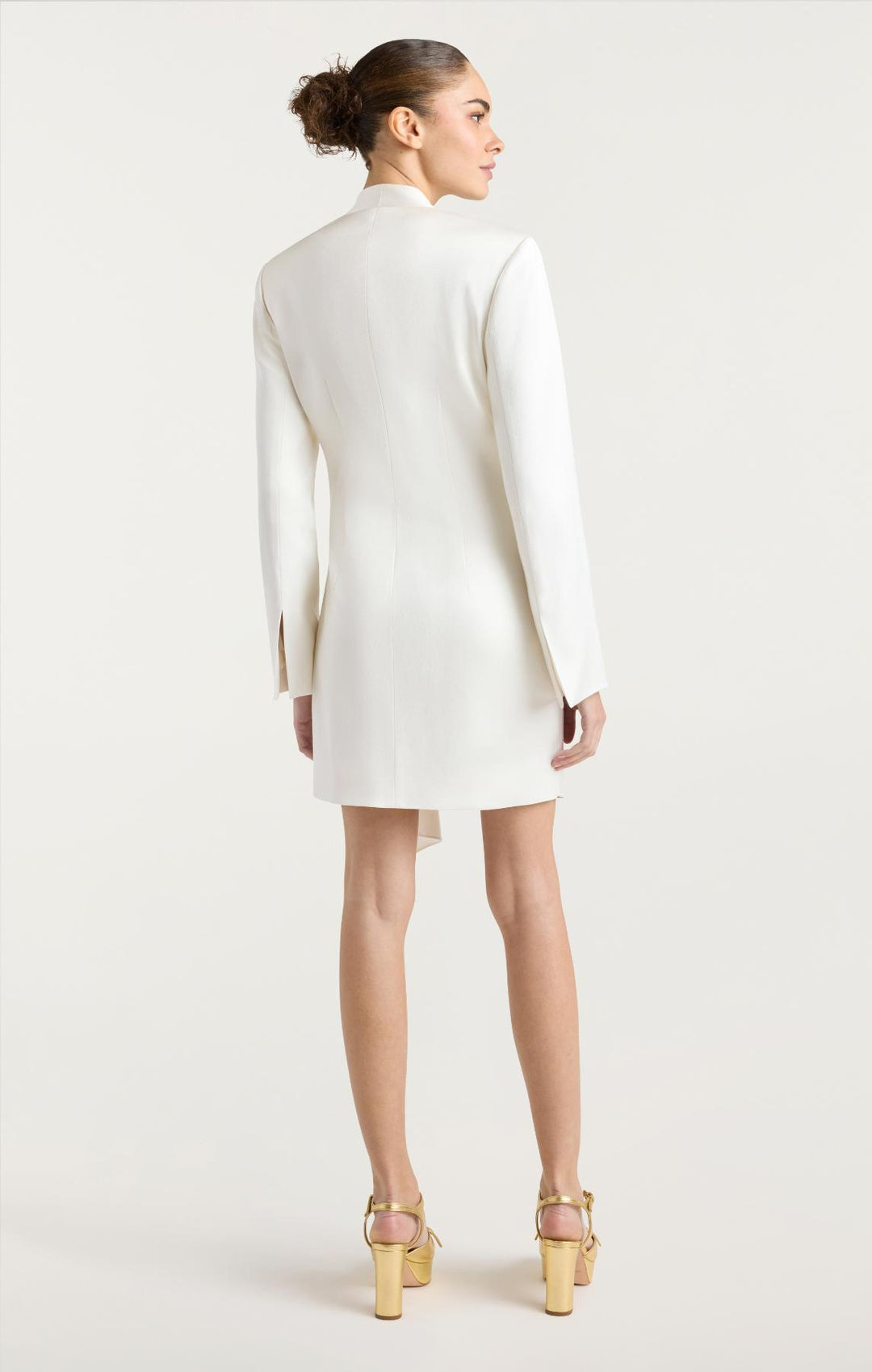Cinq Sept Irma Twist Mini Dress - Ivory - 0 Cinq Sept Irma Twist Mini Dress - Ivory - 0