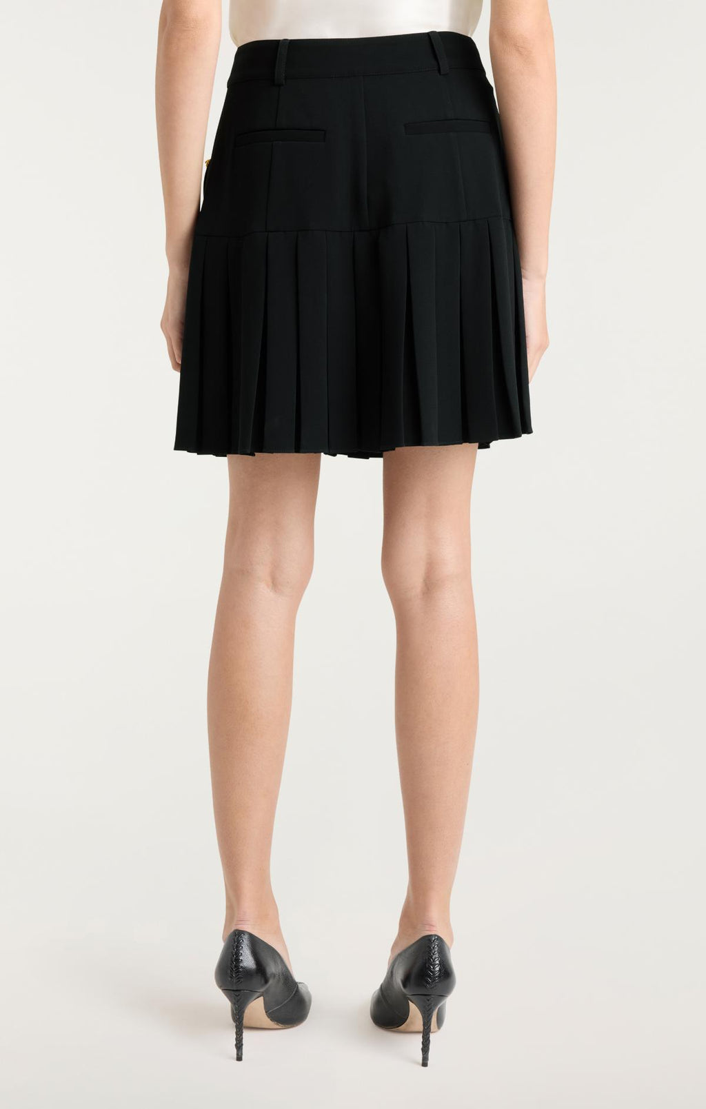 Gold Brooches Mini Bane Skirt