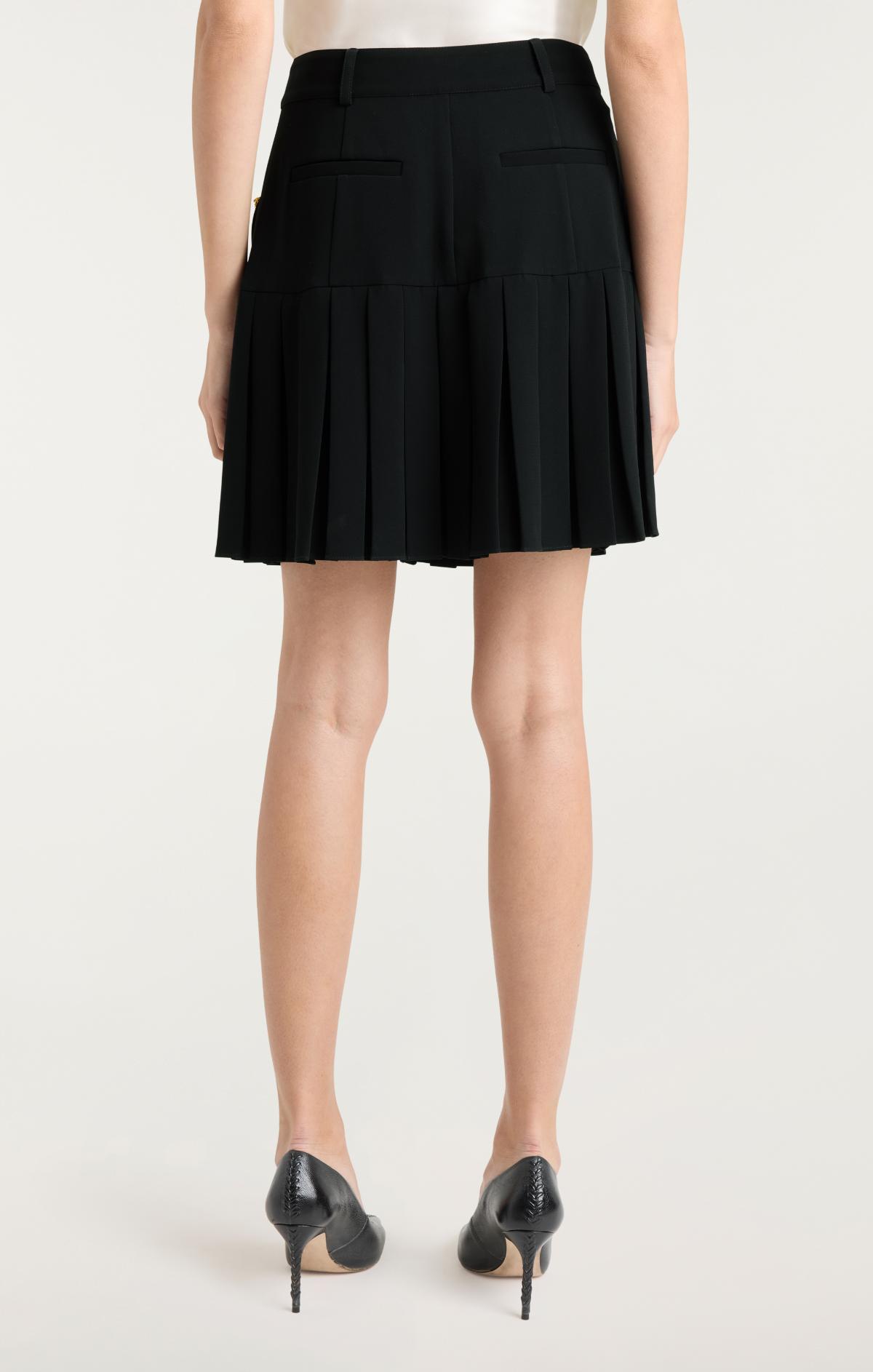 Gold Brooches Mini Bane Skirt