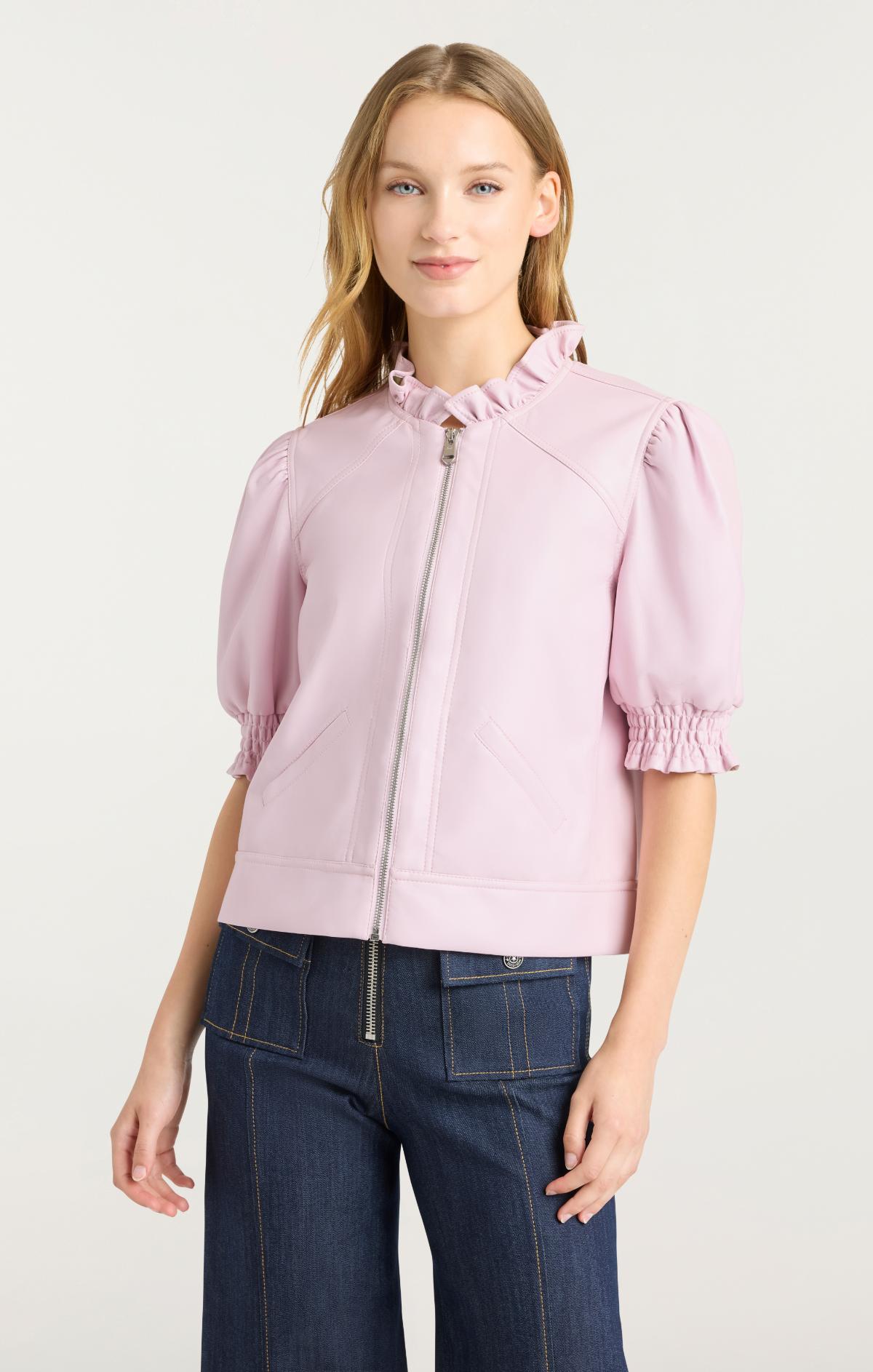 Vegan Leather Anabella Jacket