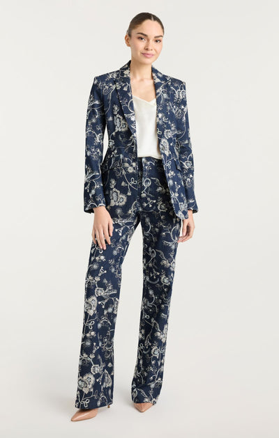 Garden Embroidered Nolita Jeans