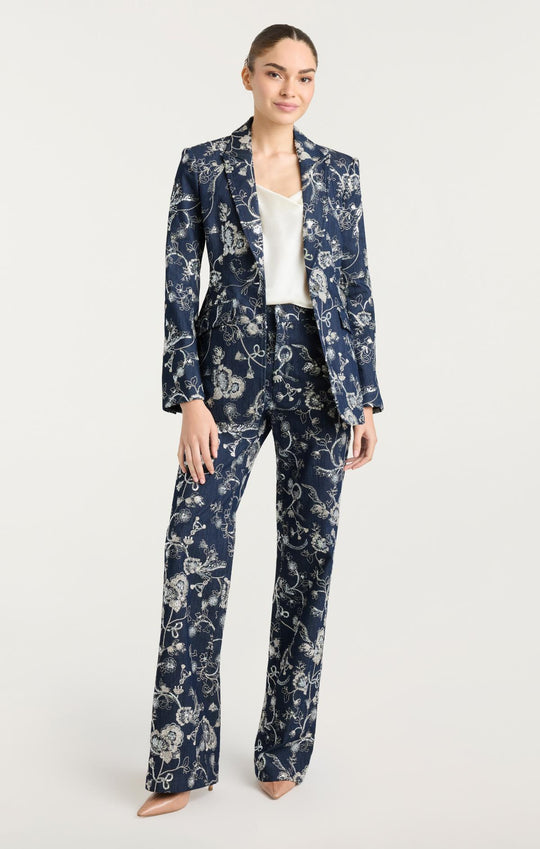 Garden Embroidered Nolita Jeans