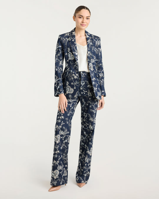 Garden Embroidered Nolita Jeans