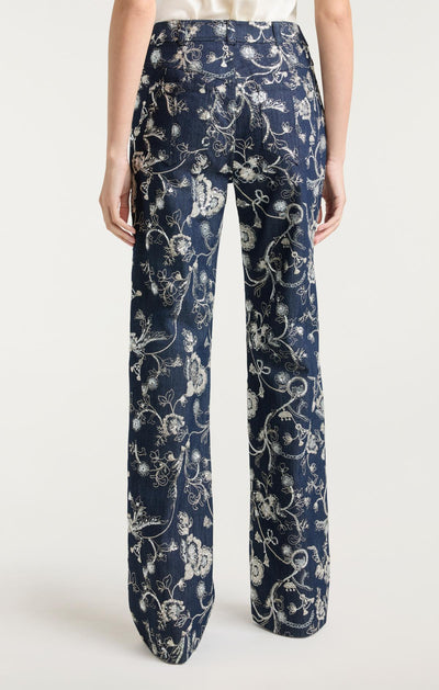 Garden Embroidered Nolita Jeans