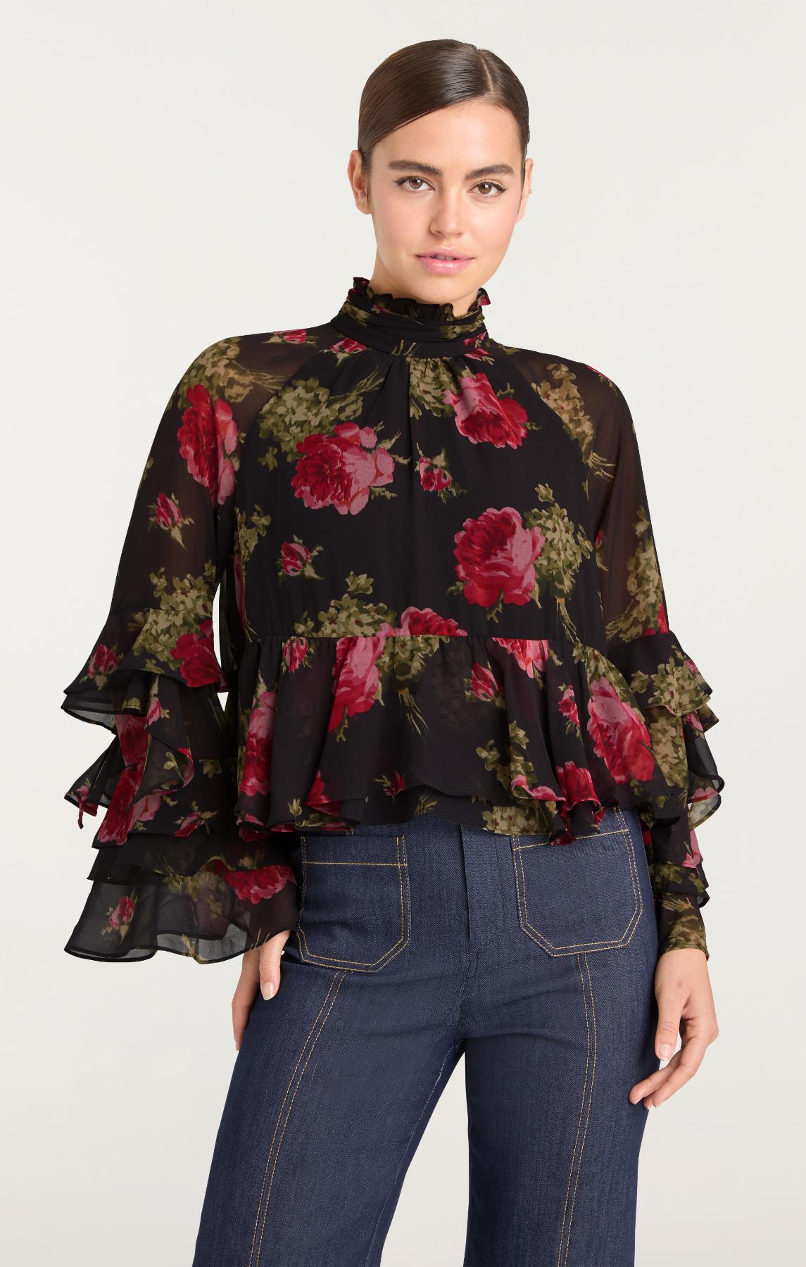 Baroque Roses Skylah Top