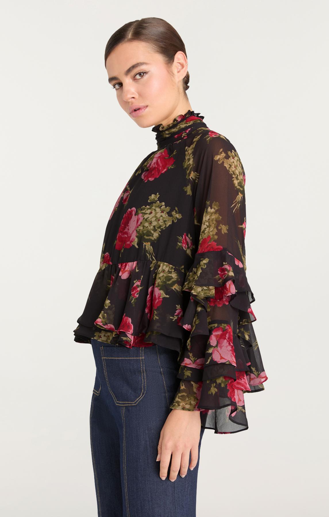 Baroque Roses Skylah Top