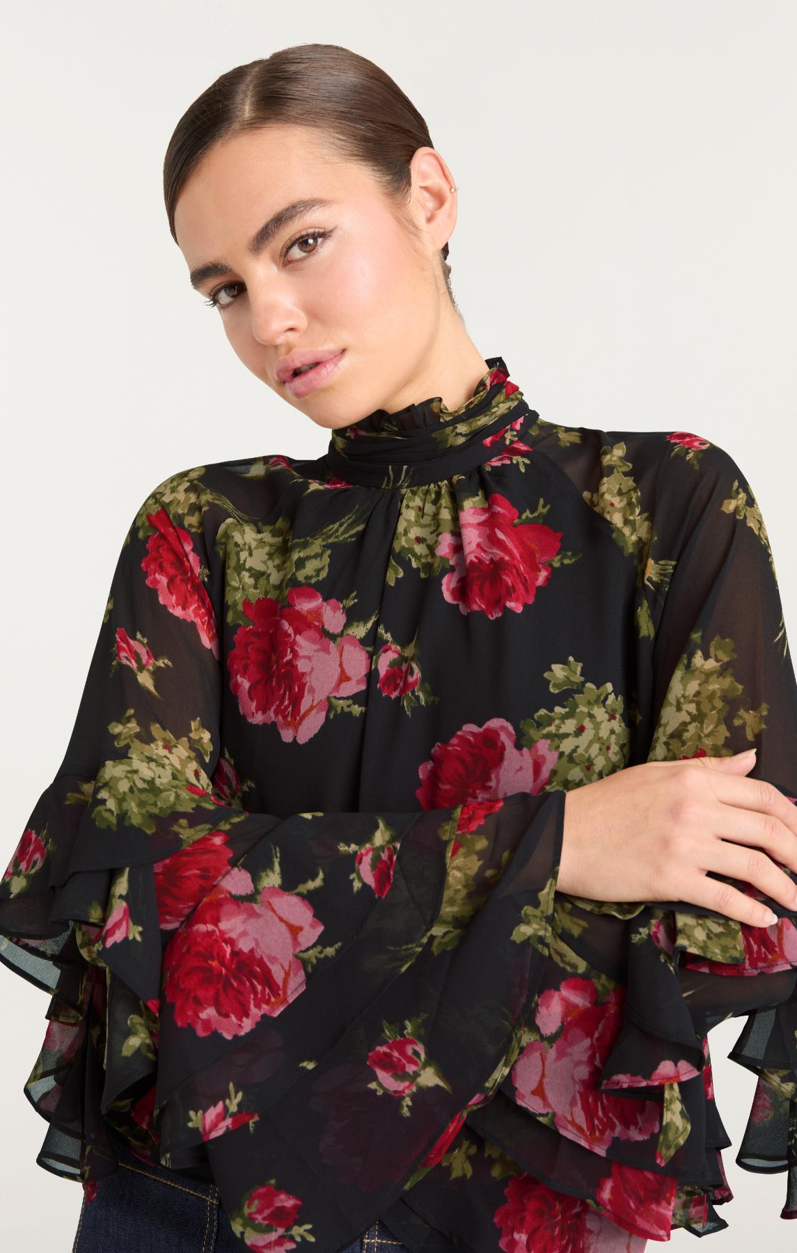Baroque Roses Skylah Top