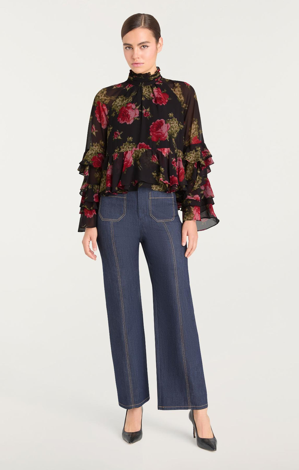 Baroque Roses Skylah Top