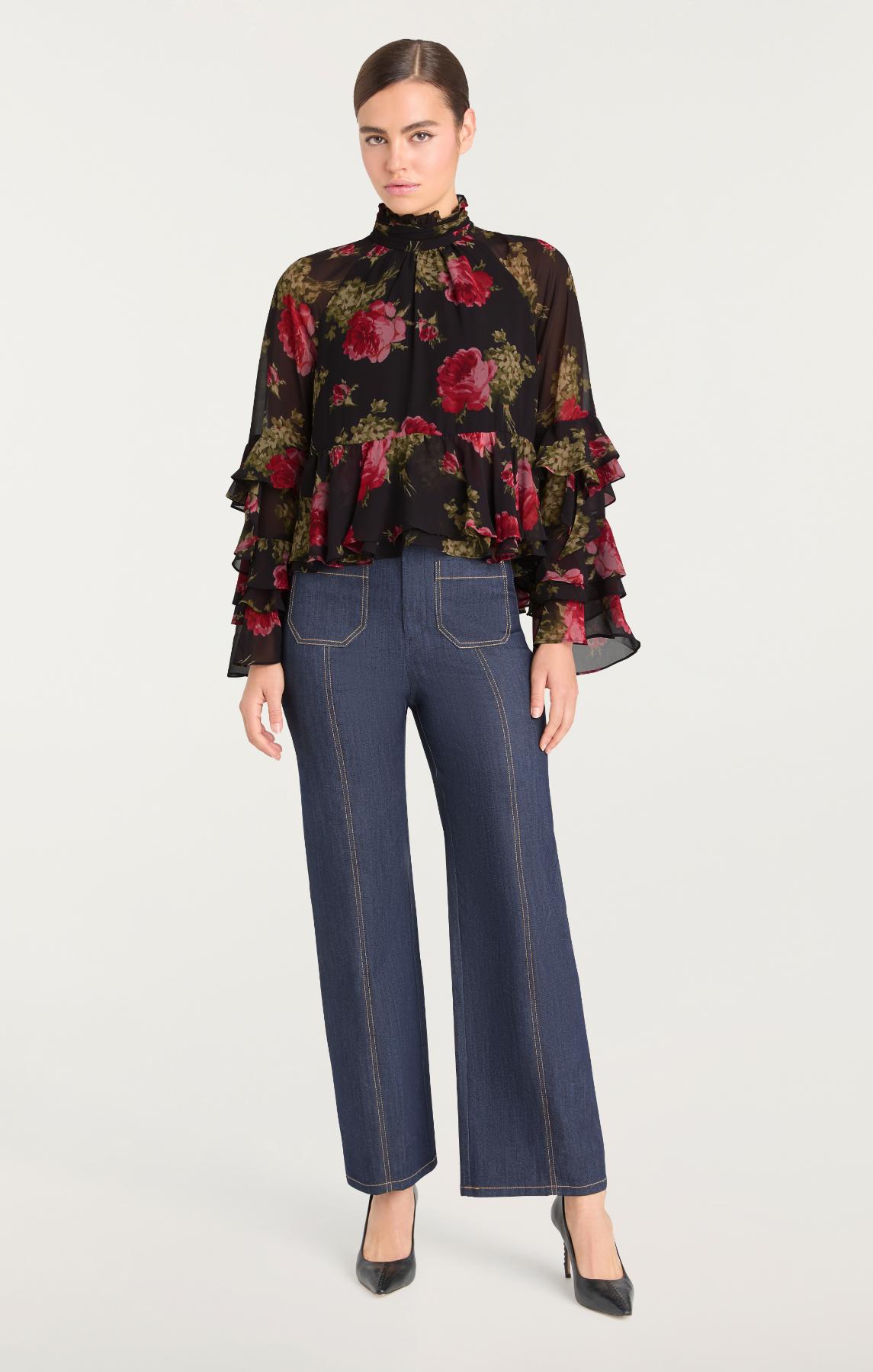 Baroque Roses Skylah Top