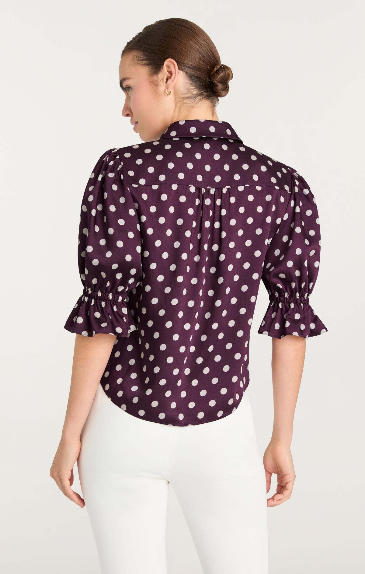 Camille Polka Dot Fiona Top