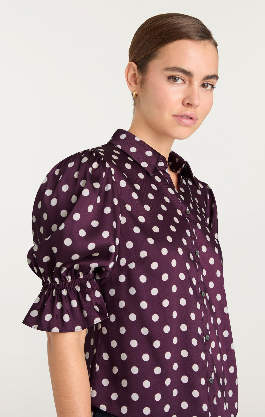 Camille Polka Dot Fiona Top