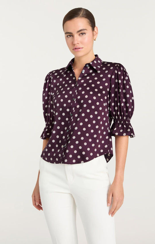 Camille Polka Dot Fiona Top