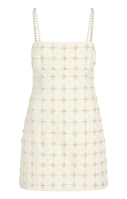 Pearl Crystal Iris Satine Dress