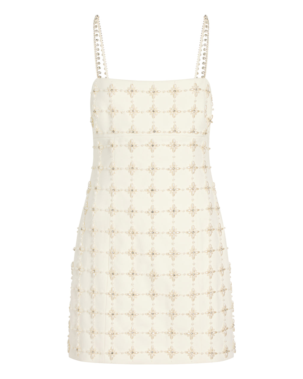 Pearl Crystal Iris Satine Dress