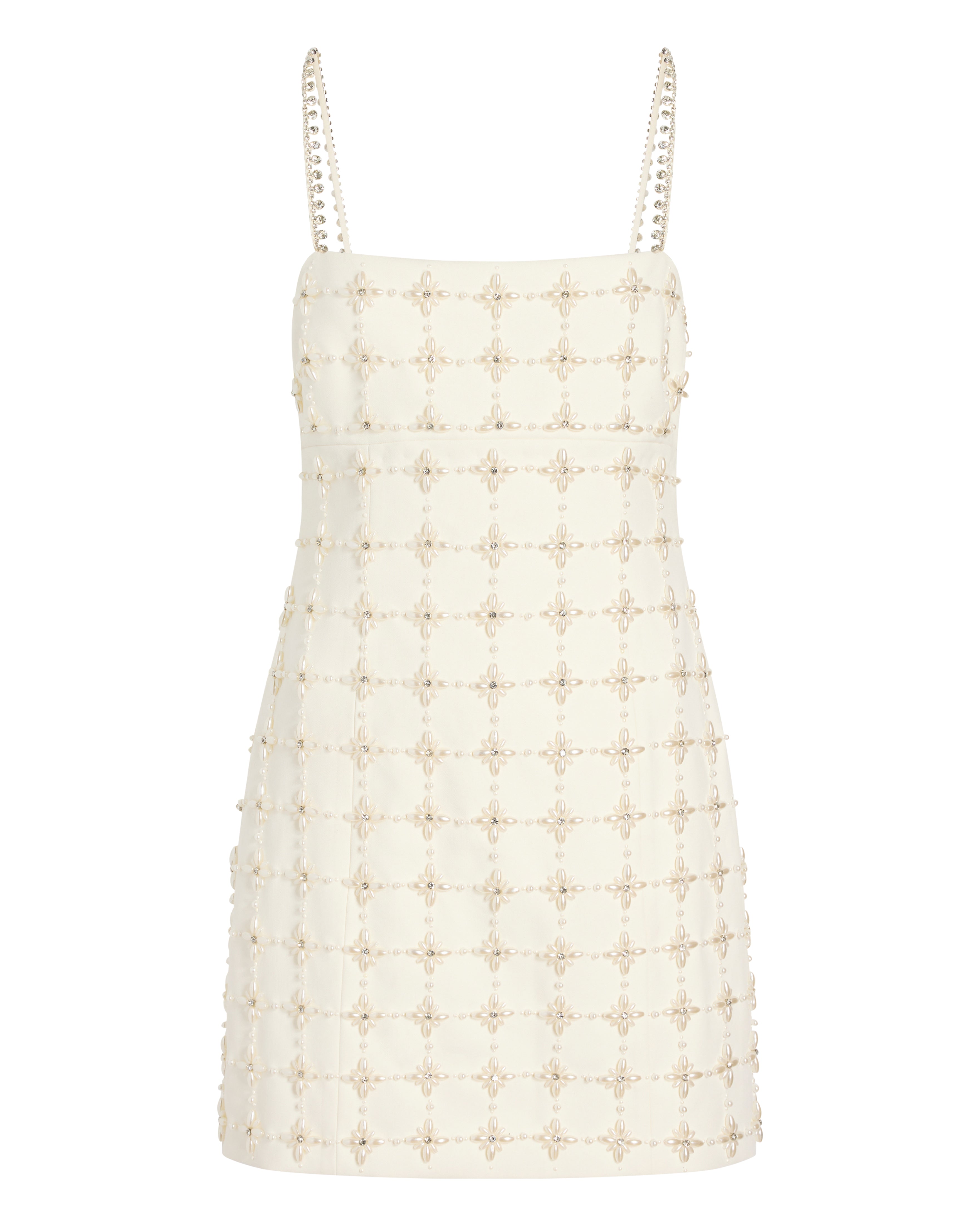 Pearl Crystal Iris Satine Dress