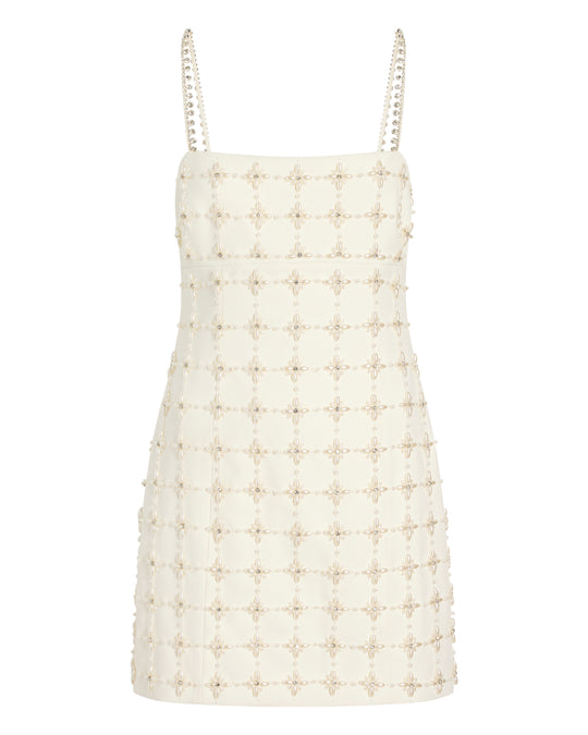 Pearl Crystal Iris Satine Dress