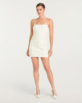 Pearl Crystal Iris Satine Dress