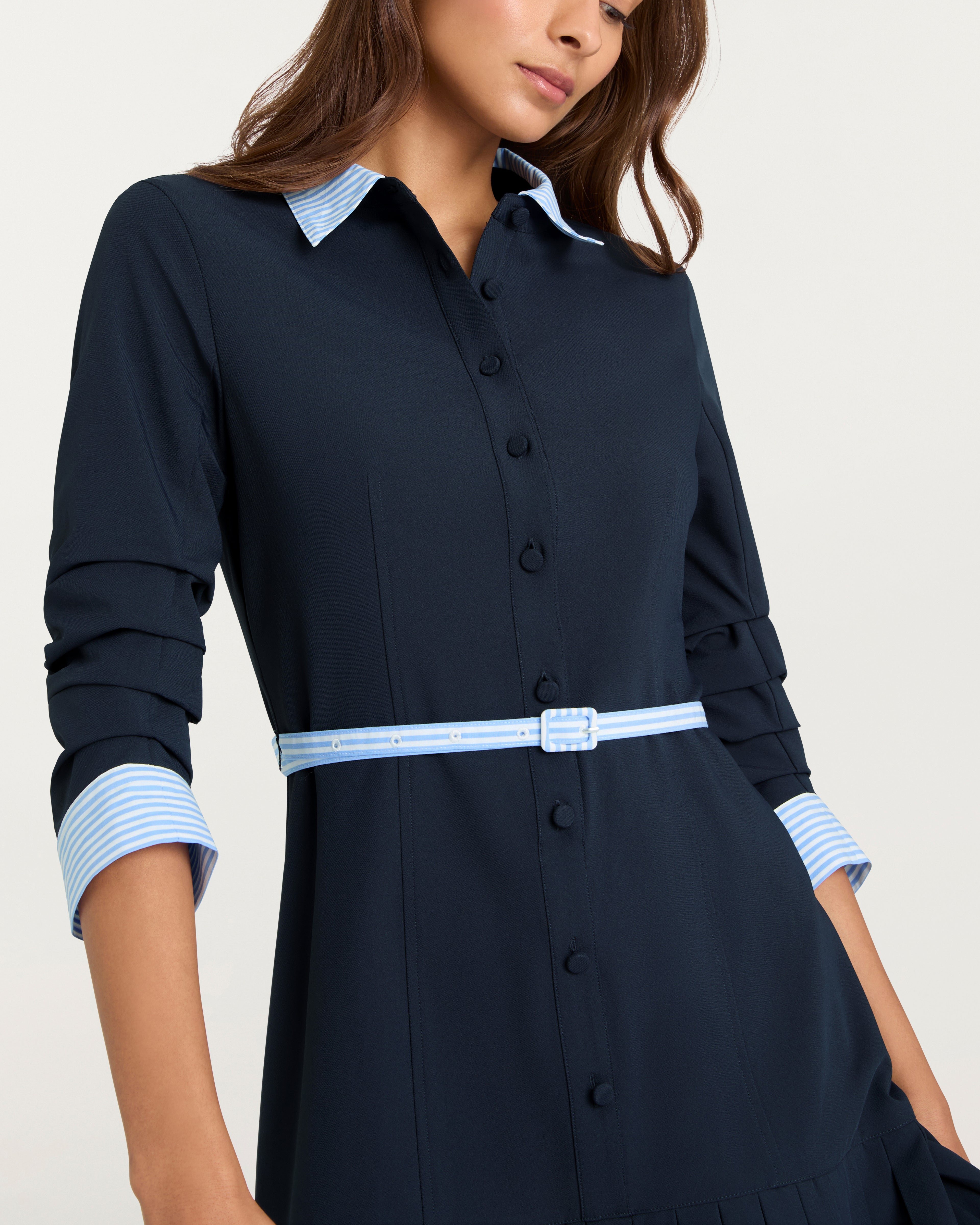 Stripe Shirting Lucilla Dress