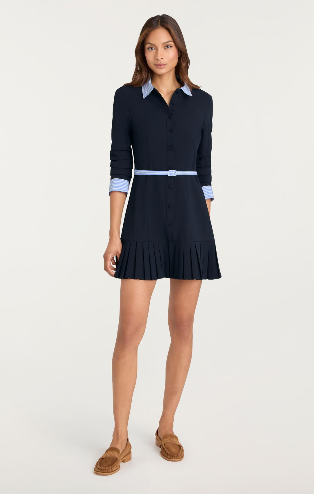 ワンピース Apolina Mara Shirtdress 5-7y Cinq à Sept Lucilla Belted Shirtdress | Nordstrom