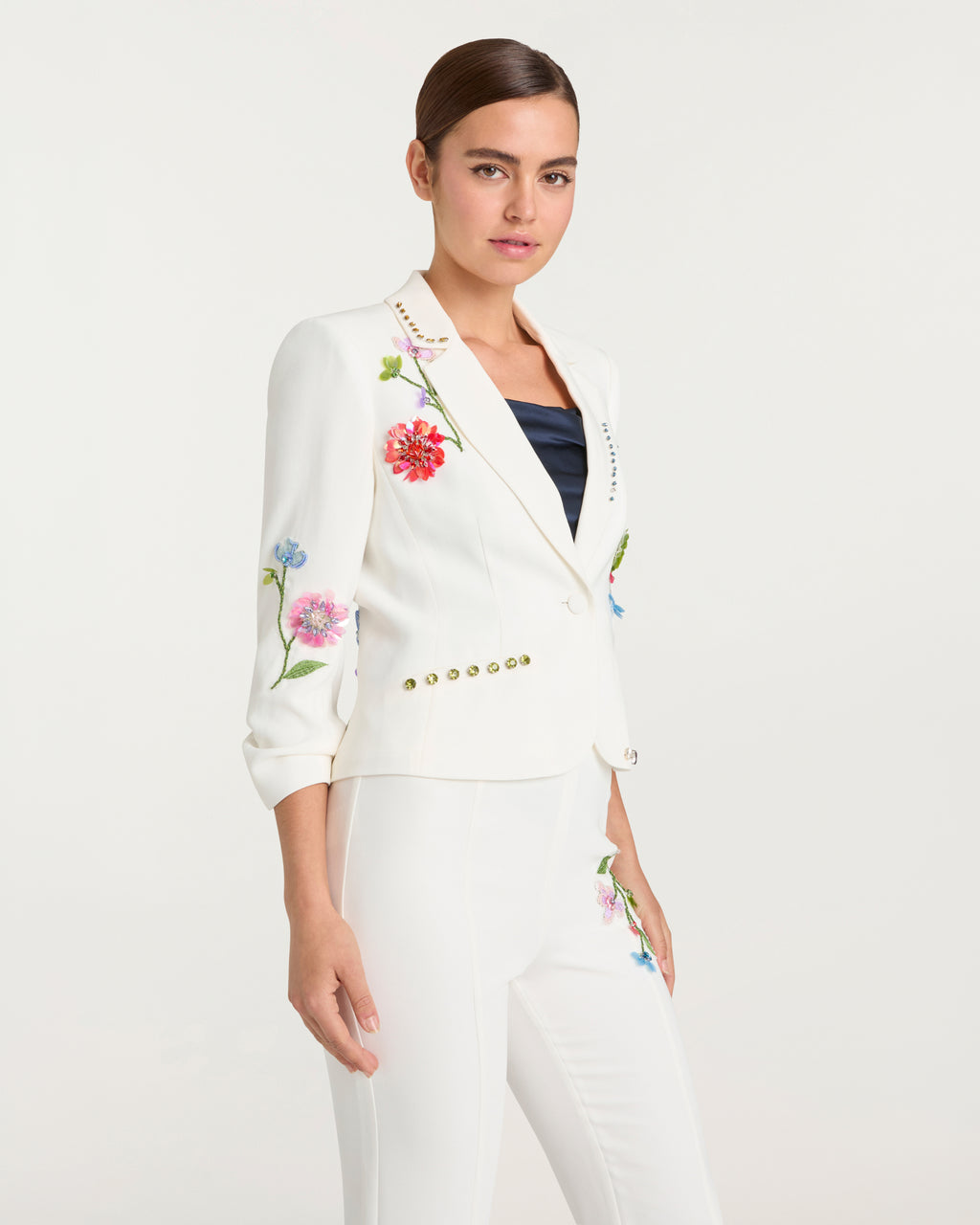 Floral Vine Le Petit Khloe Blazer