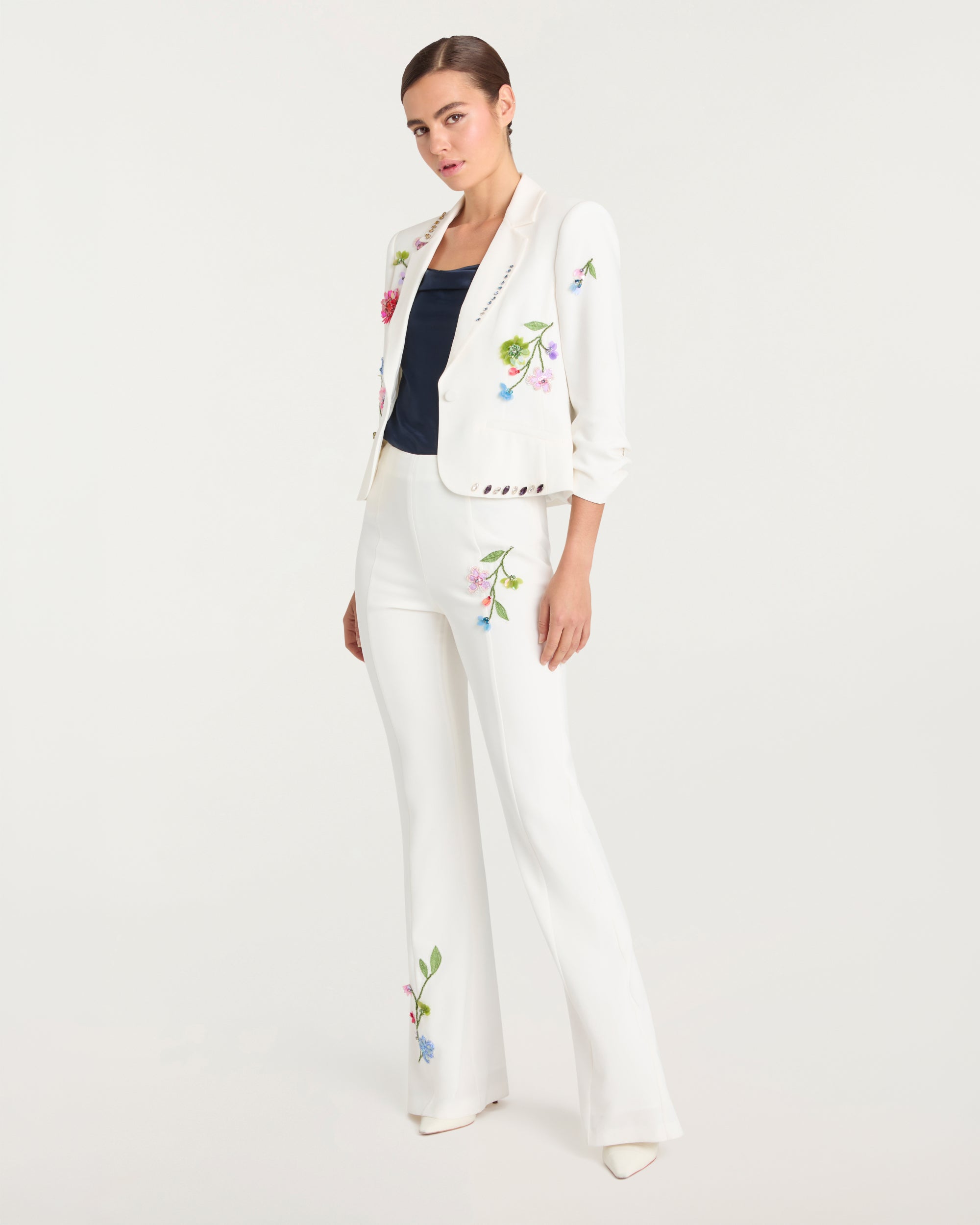 Floral Vine Le Petit Khloe Blazer