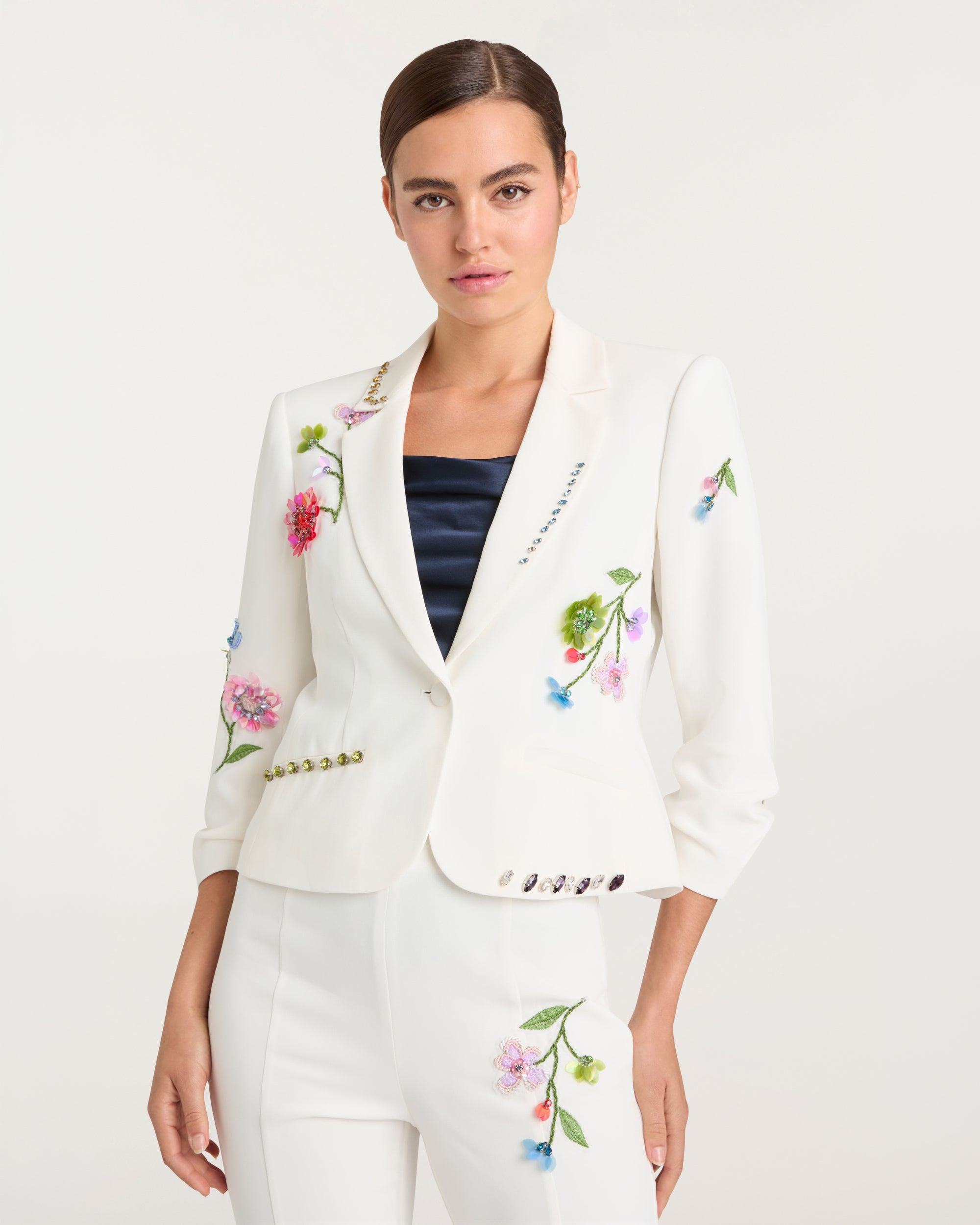 Floral Vine Le Petit Khloe Blazer
