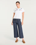 3D Floral Vine Shrunken Tee