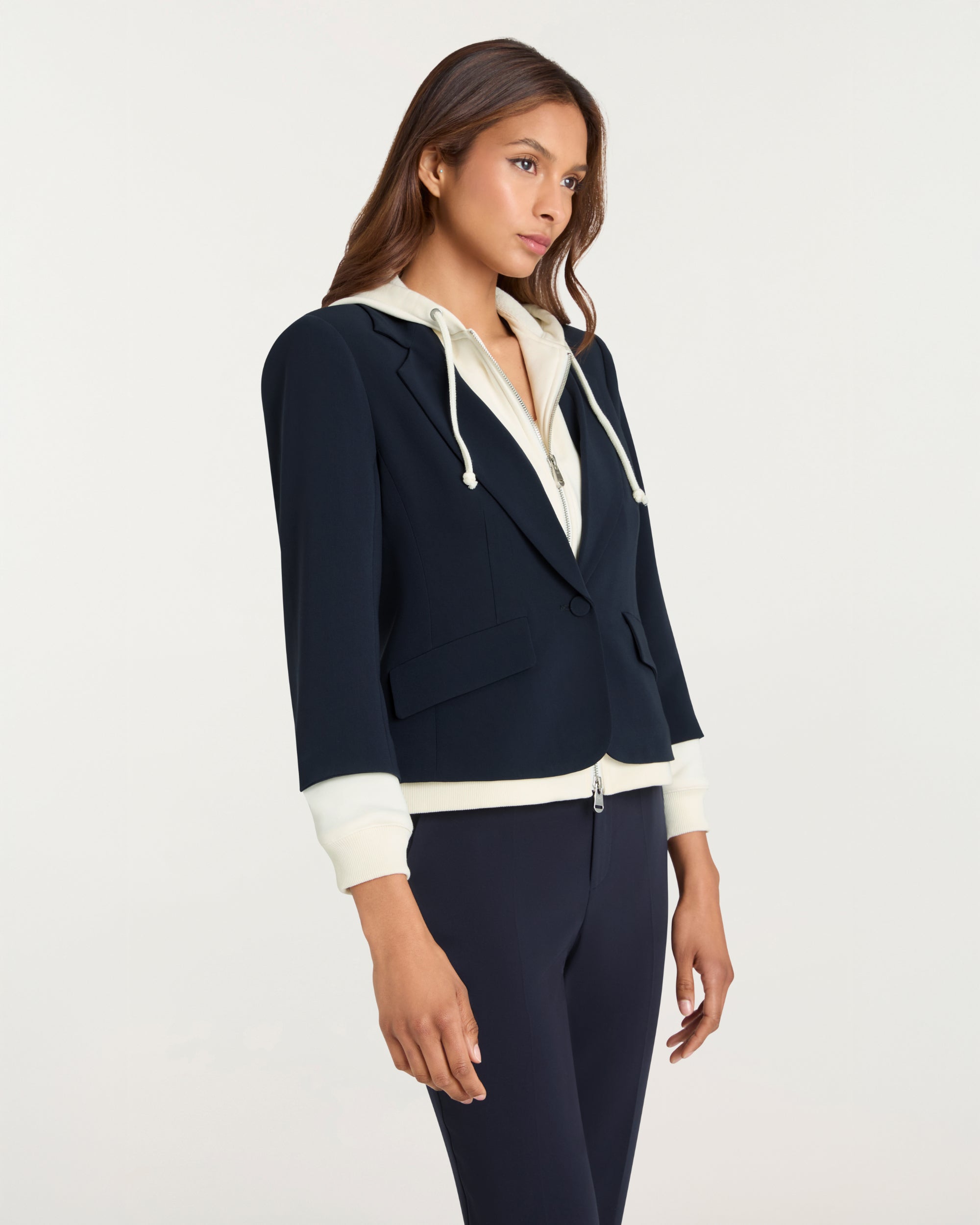 Zip Up Le Petit Khloe Blazer – Cinq à Sept