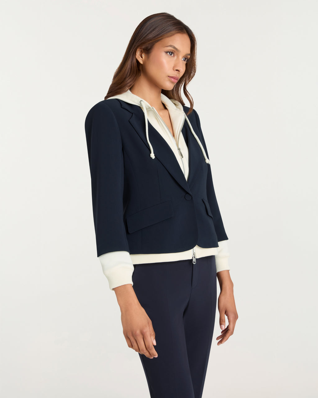 Zip Up Le Petit Khloe Blazer