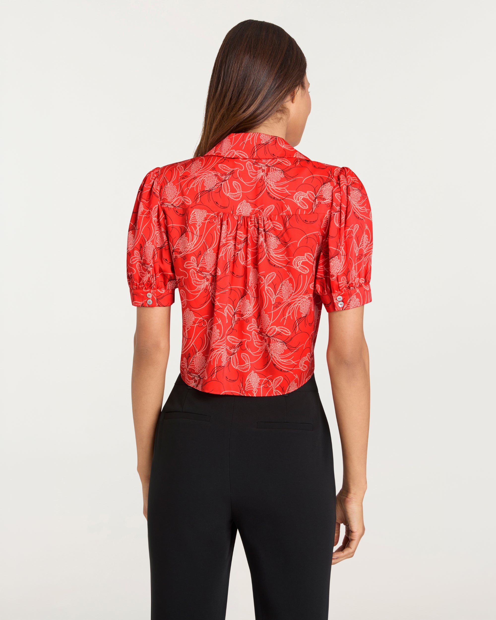 Botanical Floral Abena Top