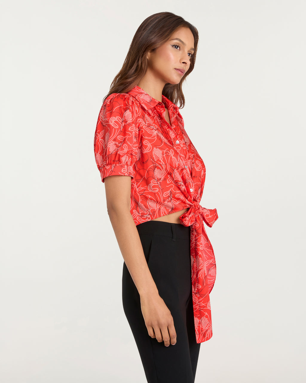 Botanical Floral Abena Top